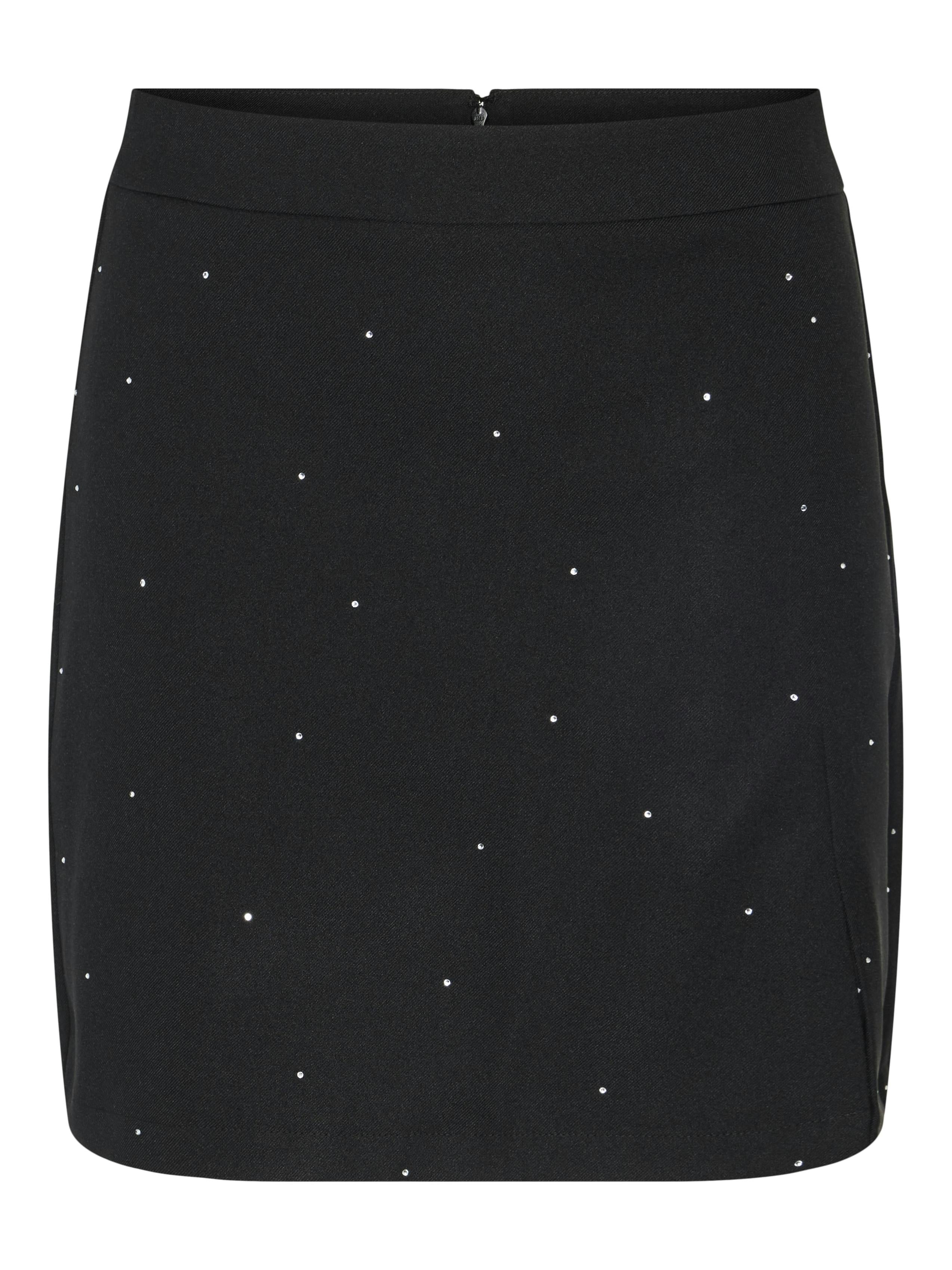 Pieces gonna nero con strass 17154660 NERO PIECES 