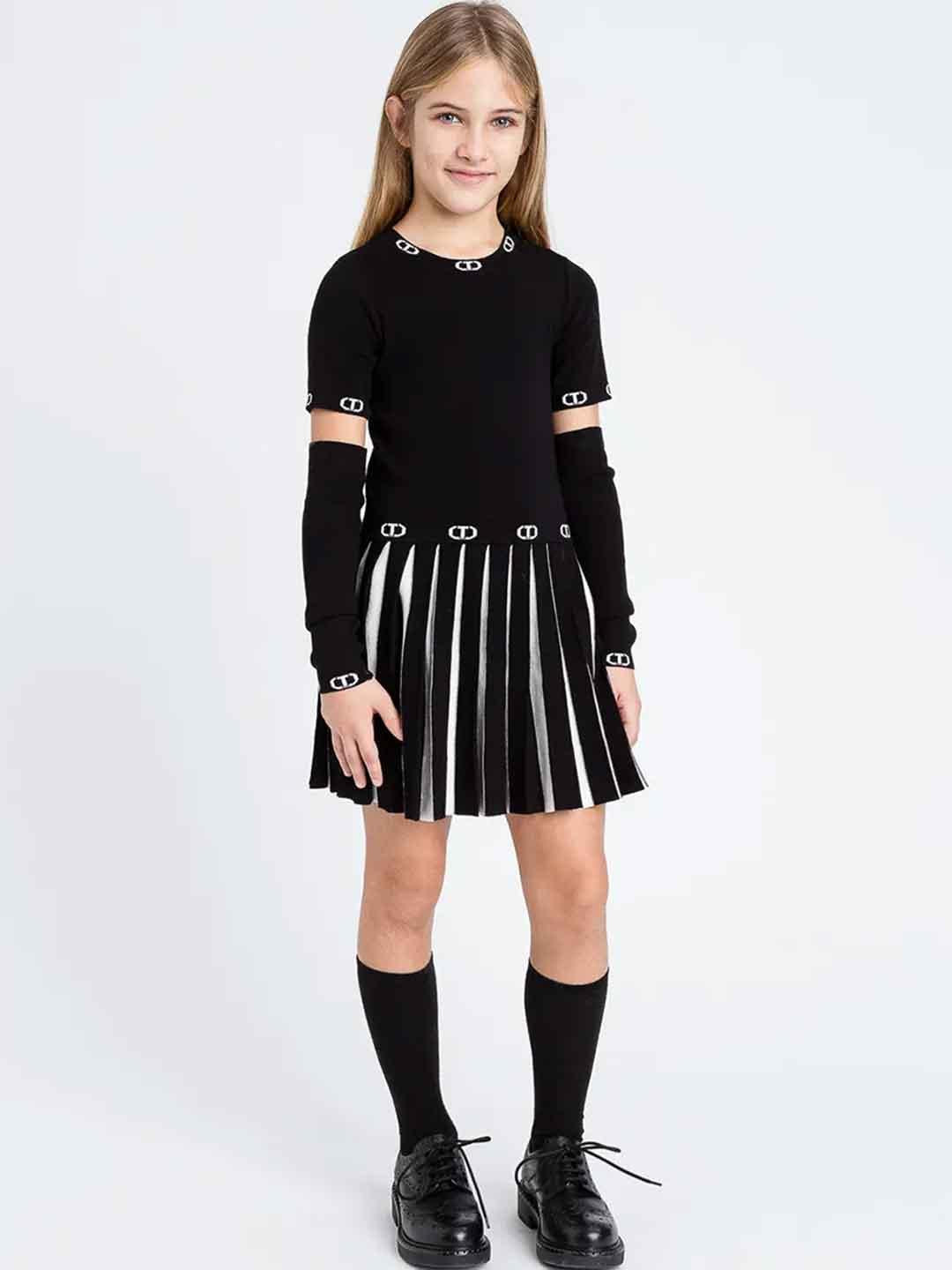 Twinset abito kids nero 252GJ3101 NERO TWINSET 