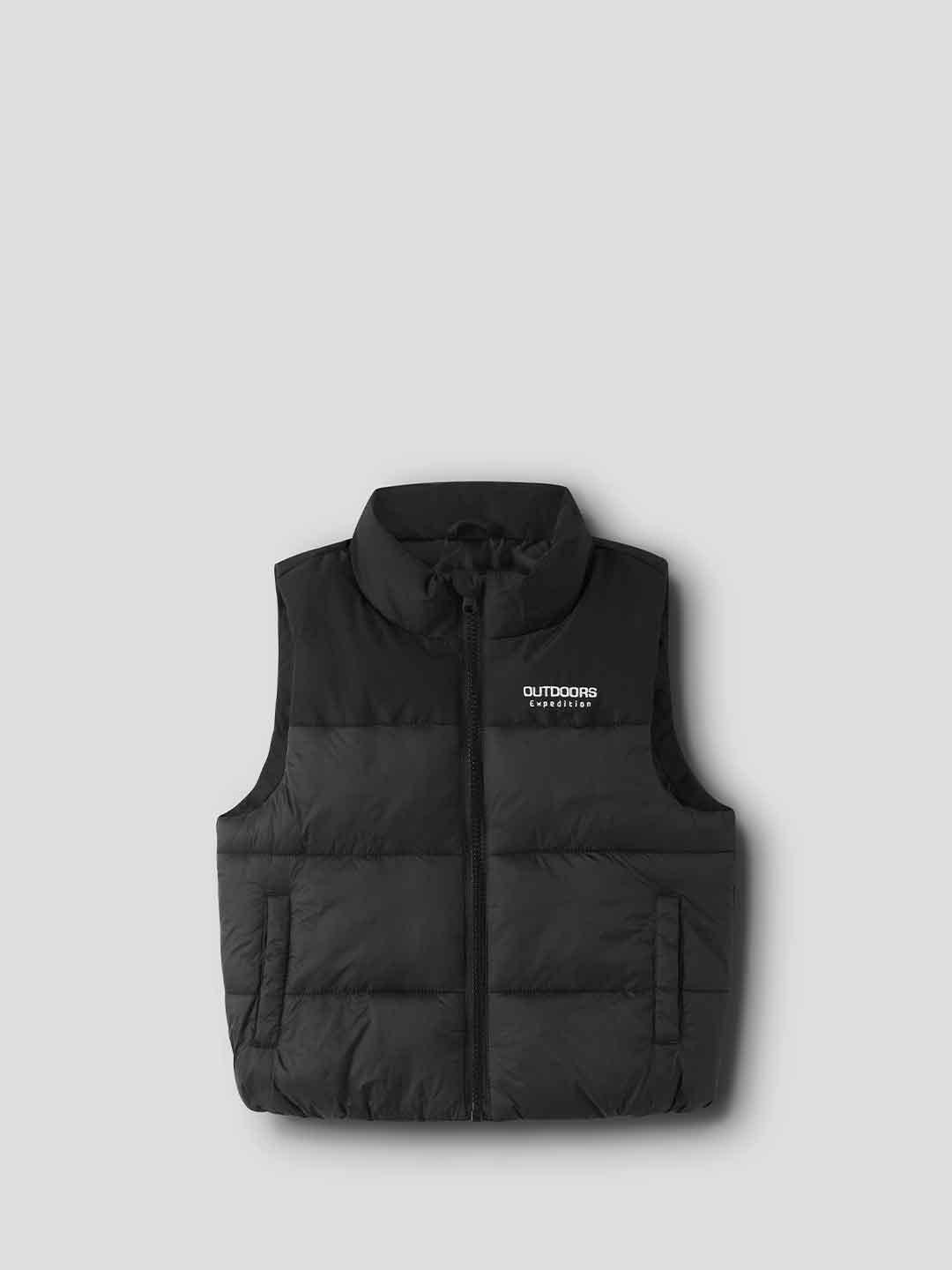 Name It giubbino kids nero smanicato 13241676 NERO NAME IT 