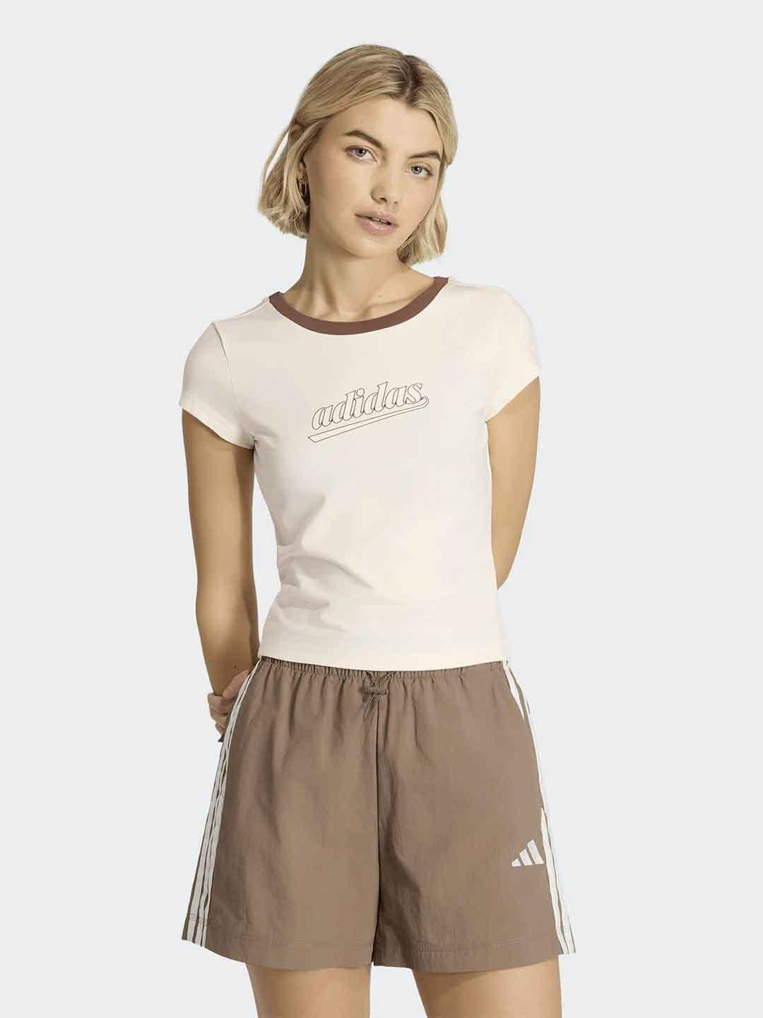 Adidas t-shirt panna KS9344 PANNA ADIDAS 