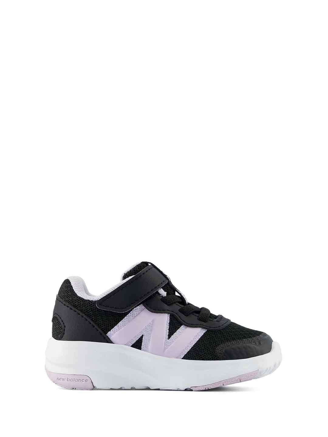 New Balance 578 sneakers kids nero con logo rosa - €45.00