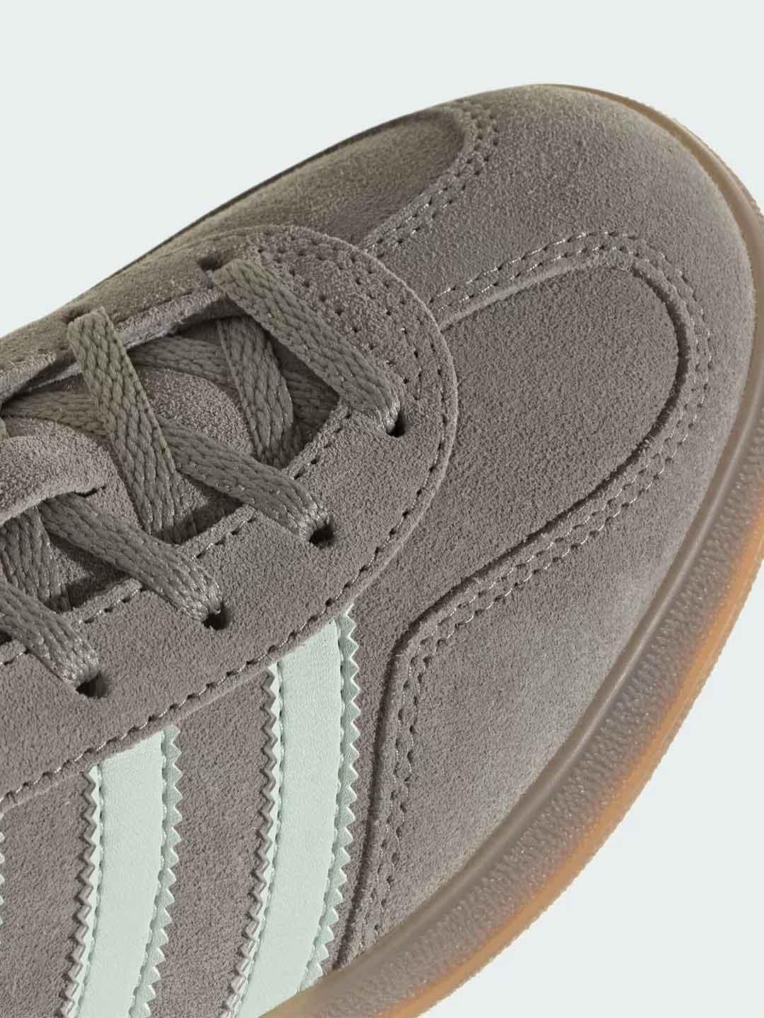 adidas gazelle silver green womens Adidas Gazelle Indoor sneakers fango e verde acqua | Mazzola main image 1