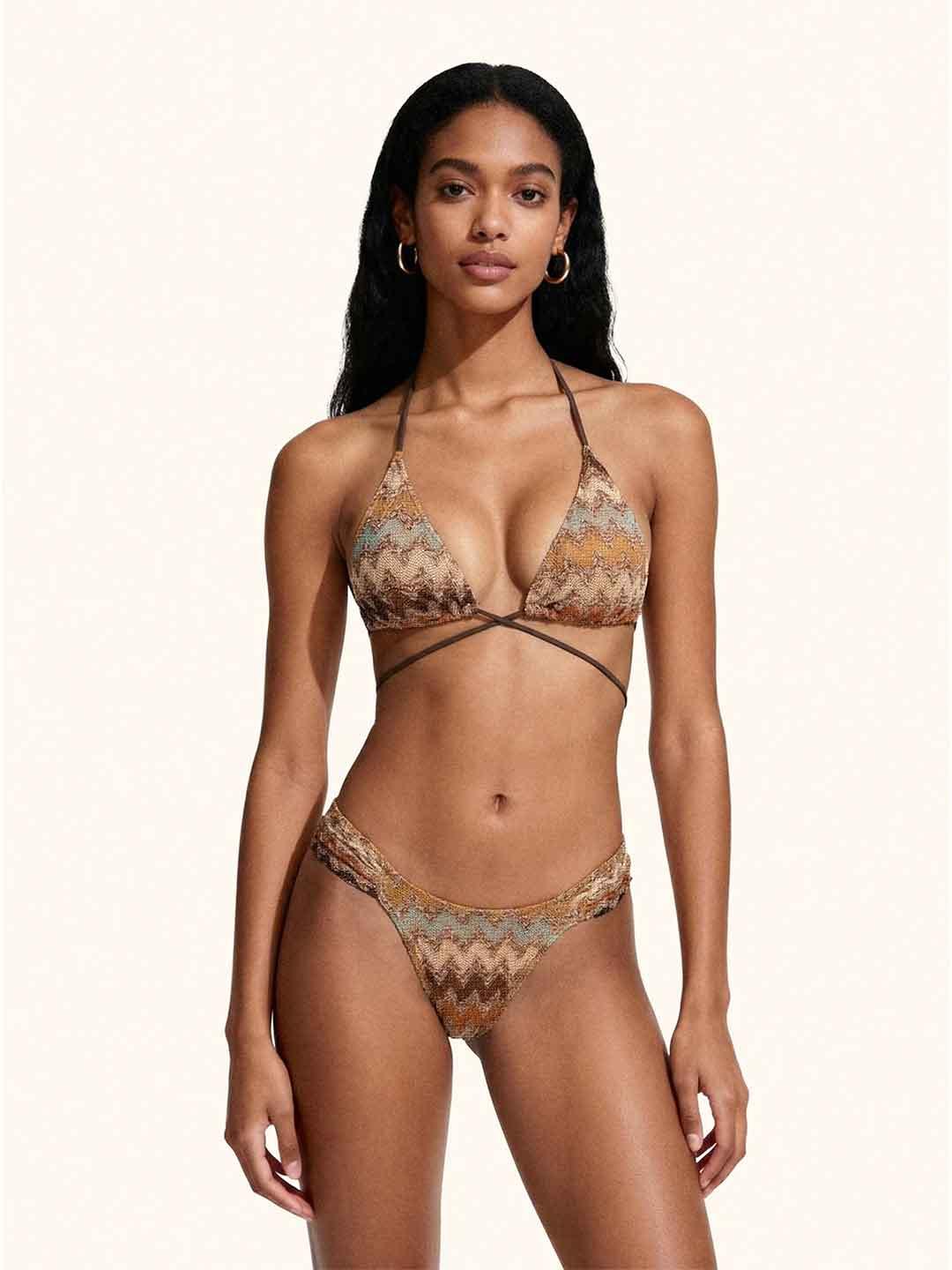 Me Fui costume marrone a triangolo MF26-SW0401MC MARRONE ME FUI 