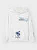 Name It felpa kids bianco con stampe