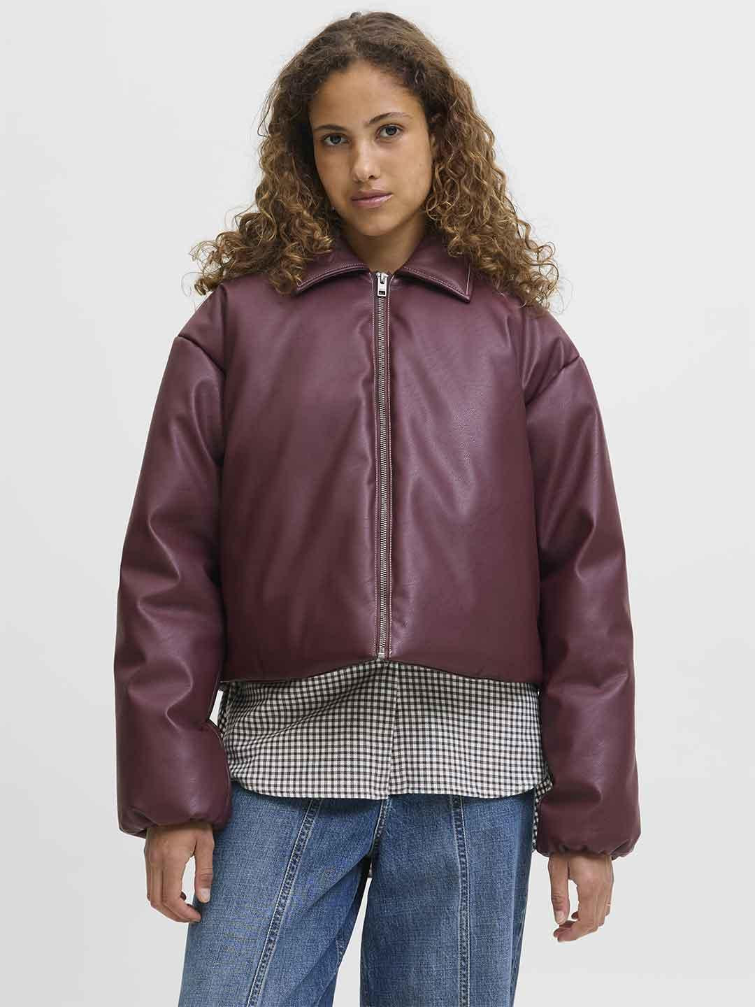 JJXX Cala giubbino bordeaux bomber 12282020 BORDEAUX JJXX 
