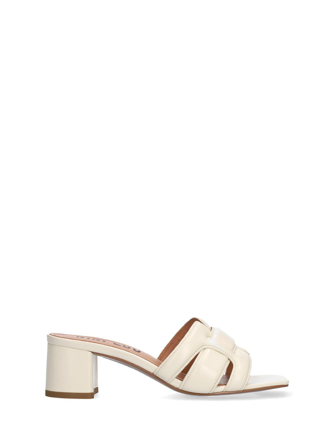 Bibi Lou Holly Sandal sandali bianco con tacco 761Z10VK BIANCO BIBI LOU 