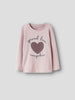 Name It t-shirt kids rosa con stampa cuore