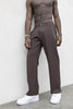 Tokyo pantaloni marrone simply con spacchetti