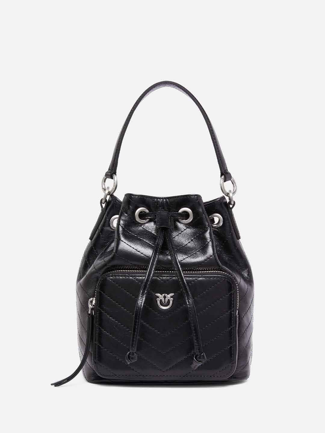 Pinko Cargo Bucket borsa nero 105112 A2JC NERO PINKO 