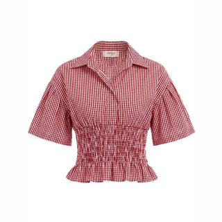 Vicolo camicia kids rosso a quadri 2-14 anni 3146C00422 ROSSO VICOLO 