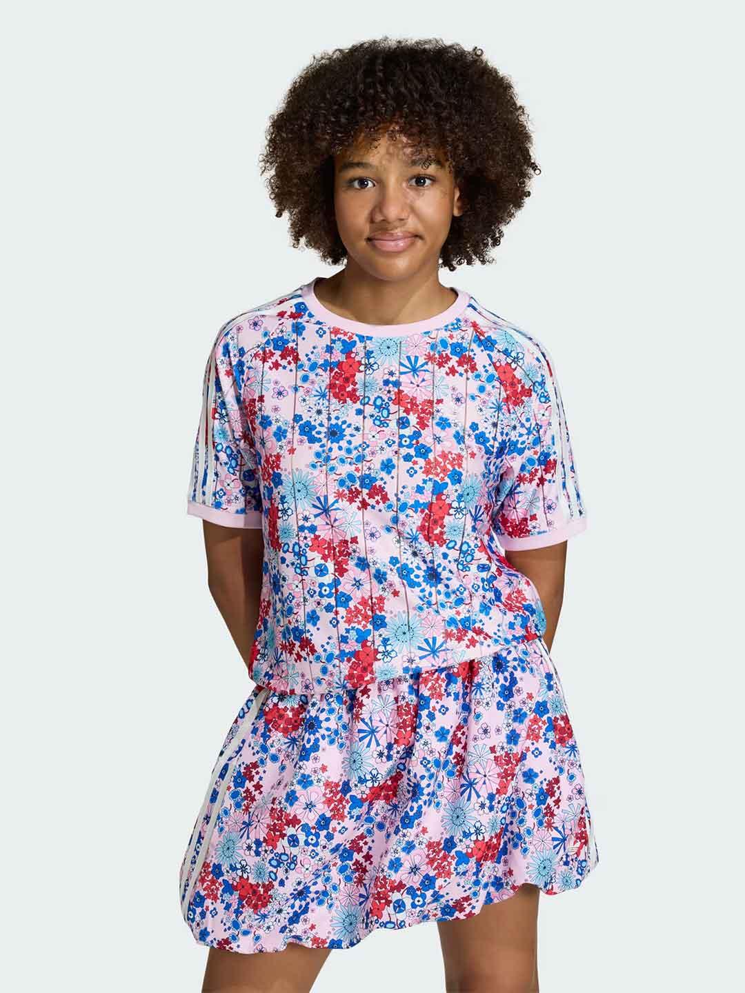 Adidas X Liberty London t-shirt kids a fantasia KD1765 FANTASIA ADIDAS 