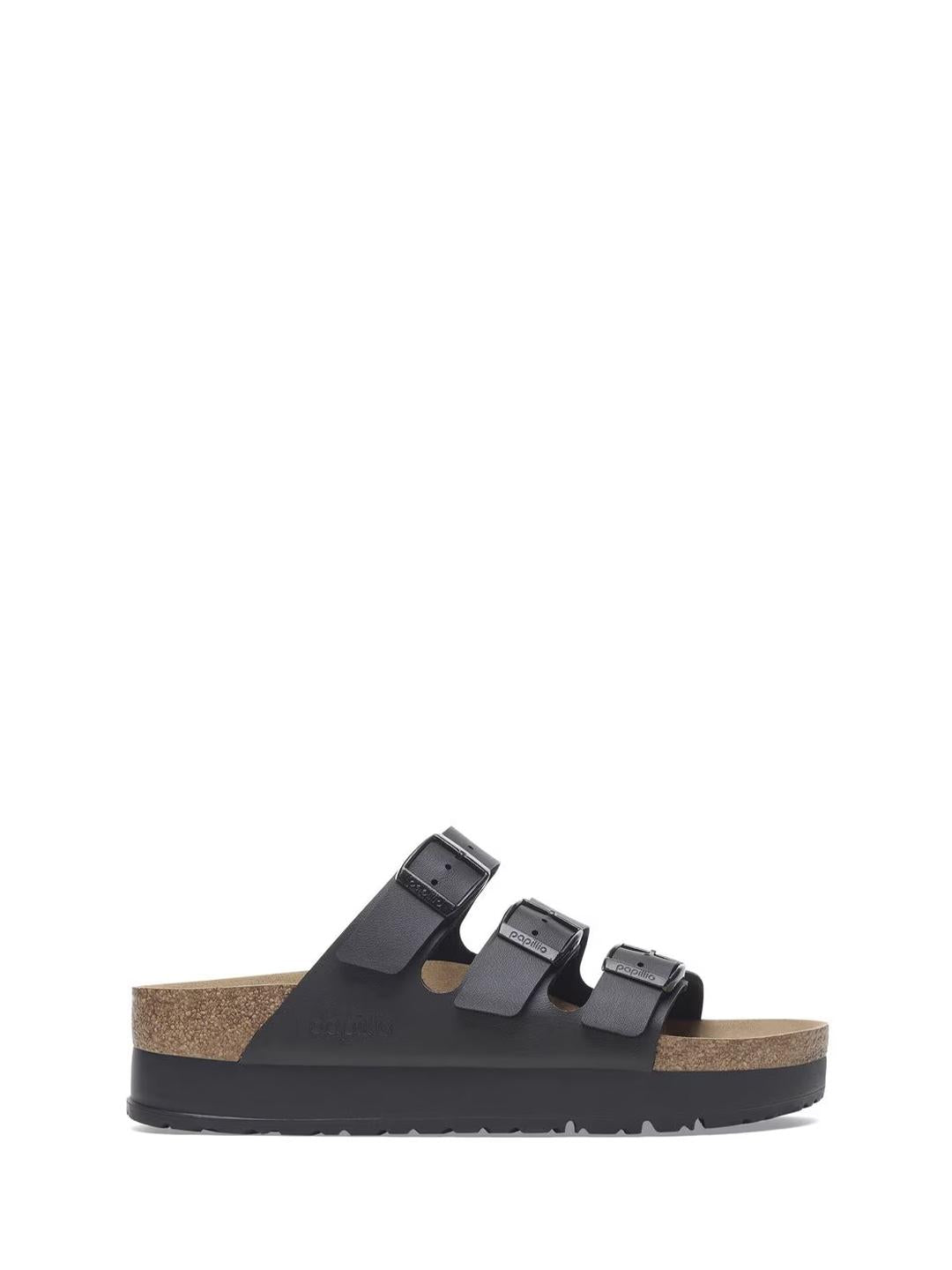 Birkenstock Florida III Pap Flex sandali nero platform 1029737 NERO BIRKENSTOCK 