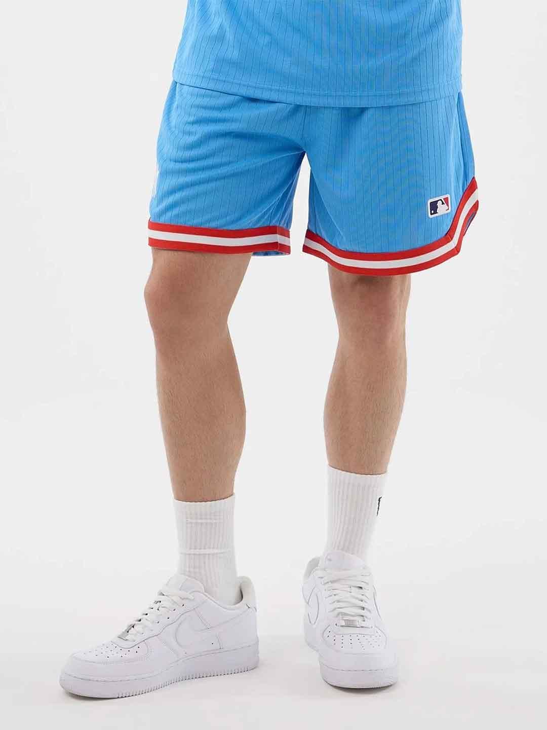 New Era bermuda azzurro e rosso 60856134 AZZURRO NEW ERA 