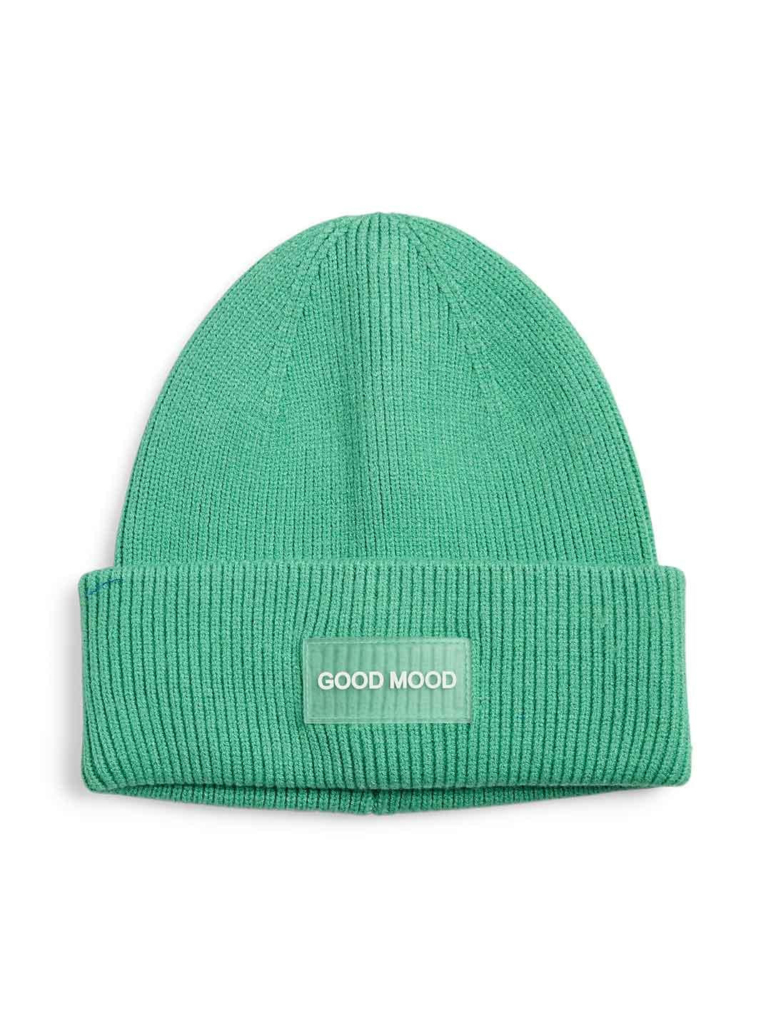Pieces cappello verde Good Mood 17152235 VERDE PIECES 