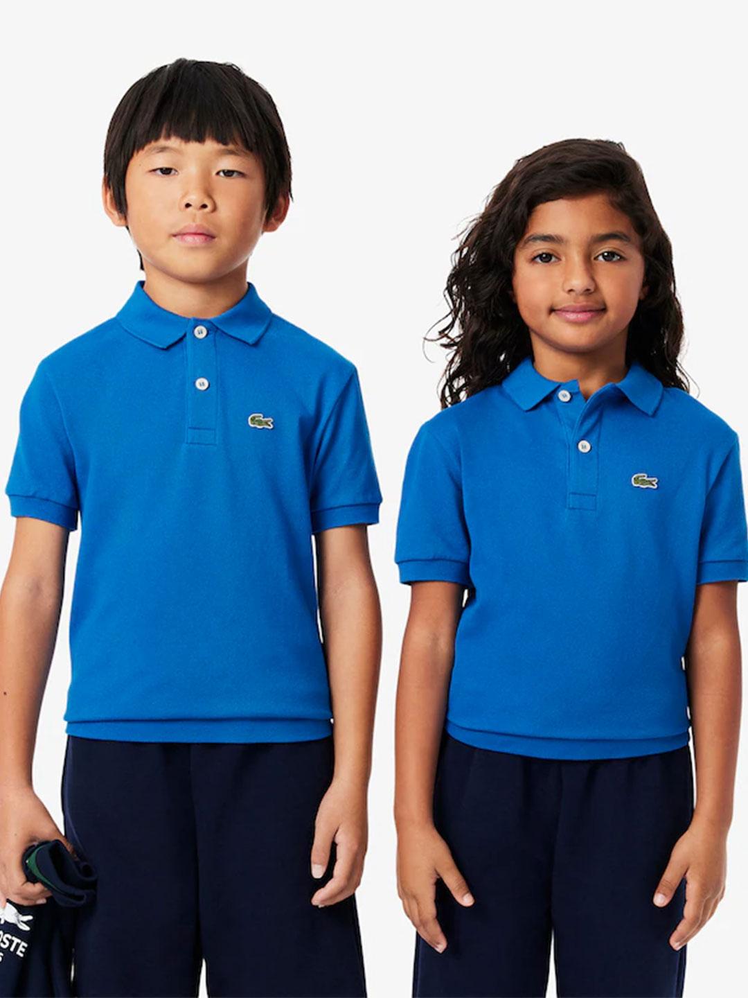 Lacoste polo kids blu royal PJ2909 BLU ROYAL LACOSTE 