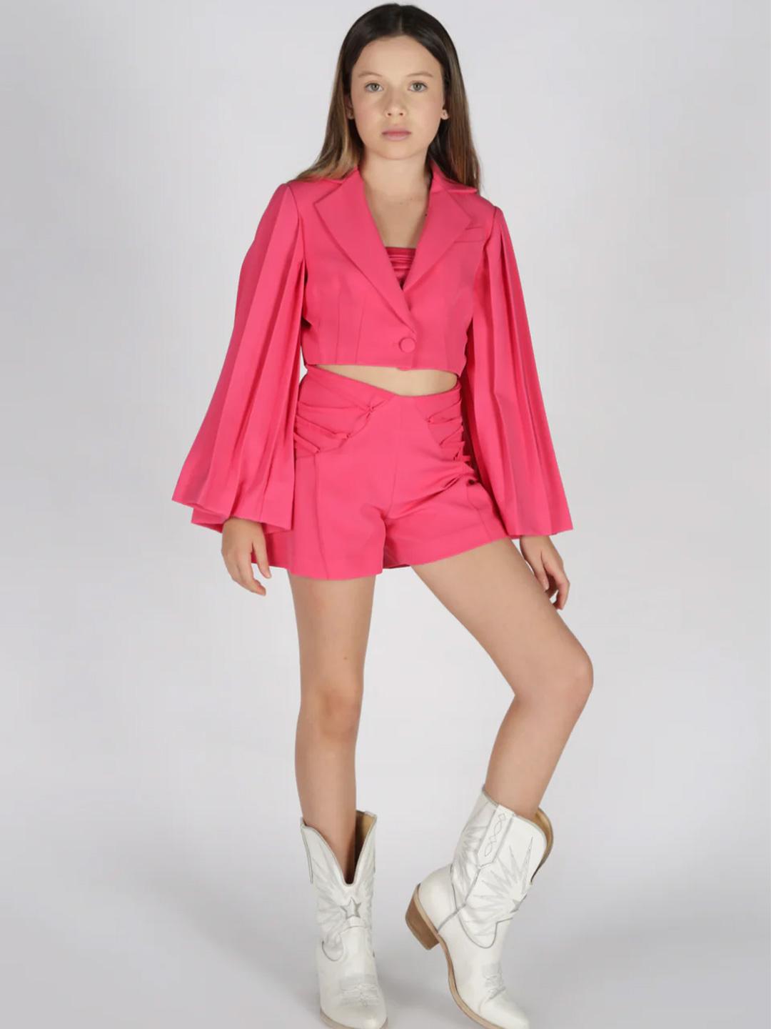 Fun & Fun giacca kids fucsia 1076 FUCSIA FUN & FUN 