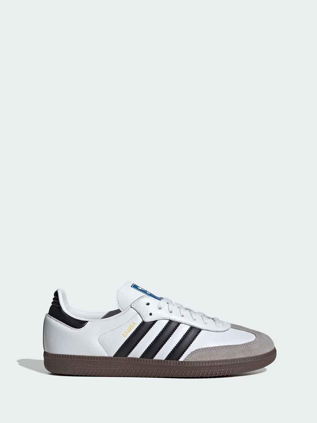 Adidas Samba OG sneakers bianco B75806 BIANCO ADIDAS 