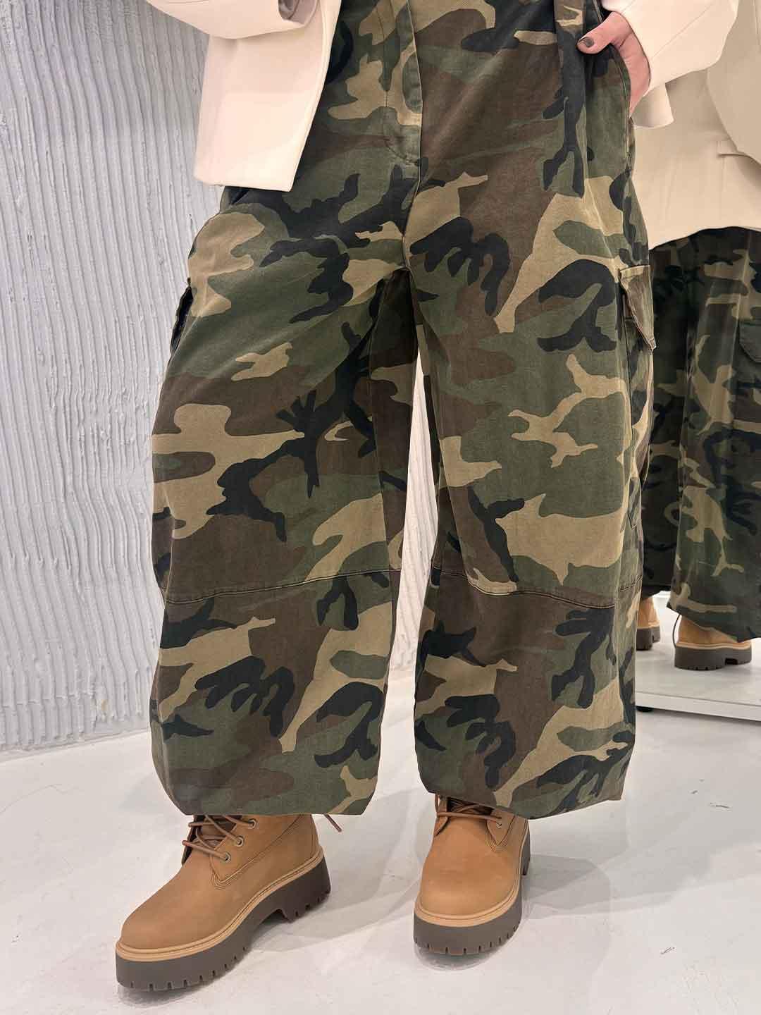 Tensione In pantalone verde militare 37686 VERDE MILITARE TENSIONE IN 