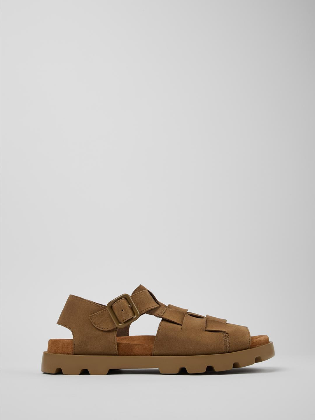 Camper Brutus Sandal sandali beige con fibbia regolabile K100778-007 BEIGE CAMPER 