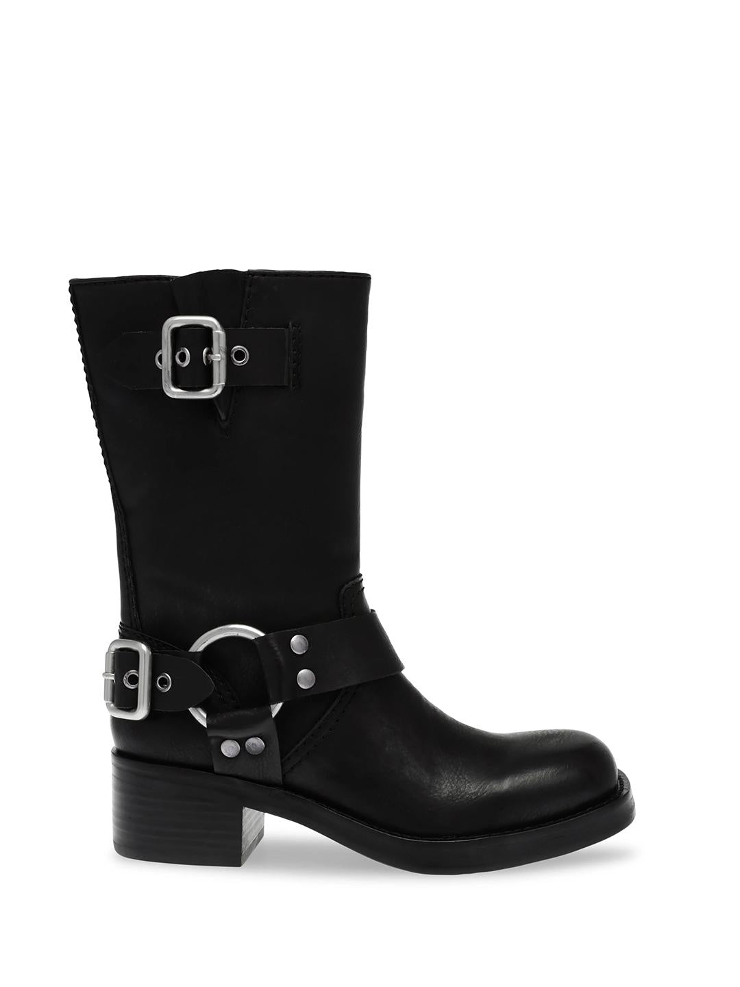Steve Madden En-Route anfibio nero con fibbia EN-ROUTE NERO STEVE MADDEN 