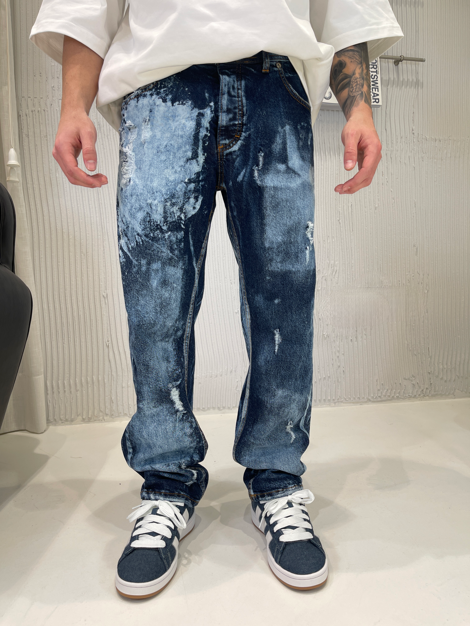Cianotic jeans blu STRAIGHT FIT SPIN BLU CIANOTIC 