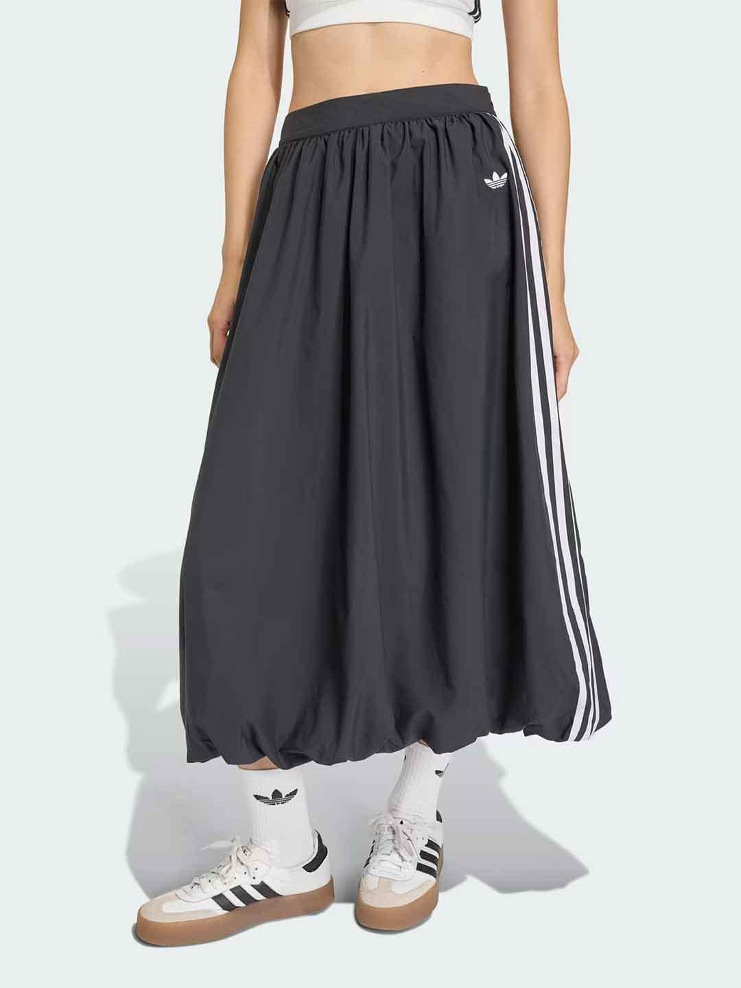 Adidas gonna nero balloon lunga KC8088 NERO ADIDAS 