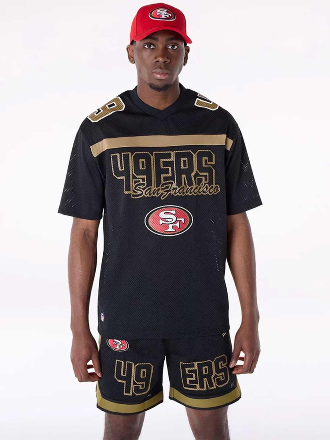 New Era San Francisco t-shirt nero 60596390 NERO NEW ERA 