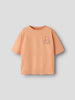Name It t-shirt kids arancio con stampa orsetto