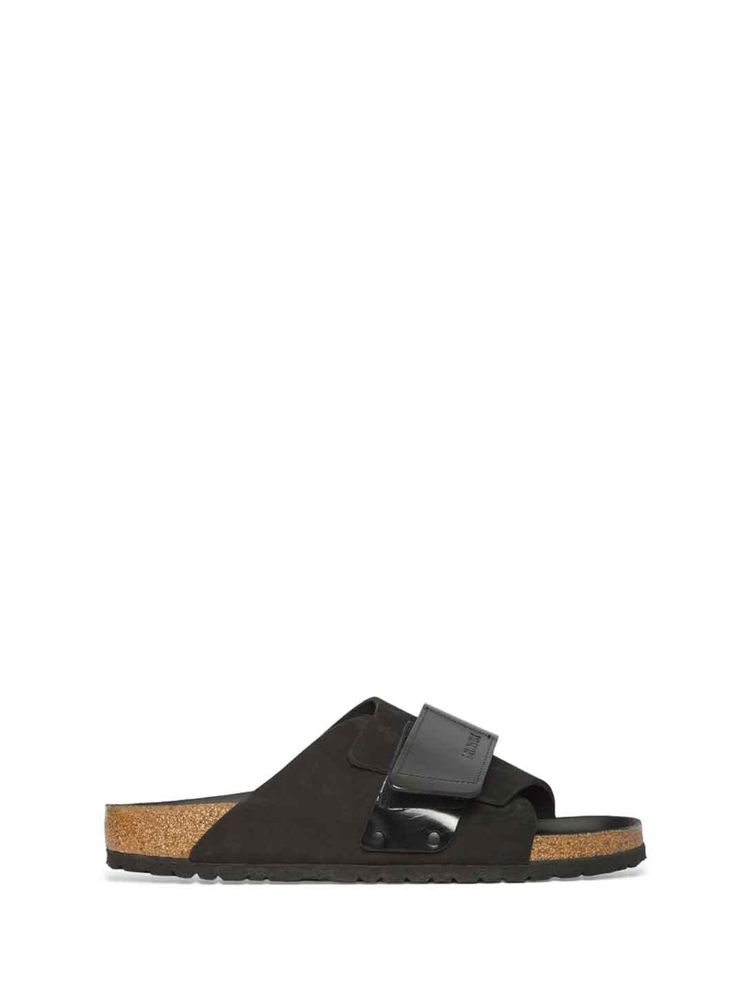 Birkenstock Kyoto sandali nero con strappo 1026516 NERO BIRKENSTOCK 