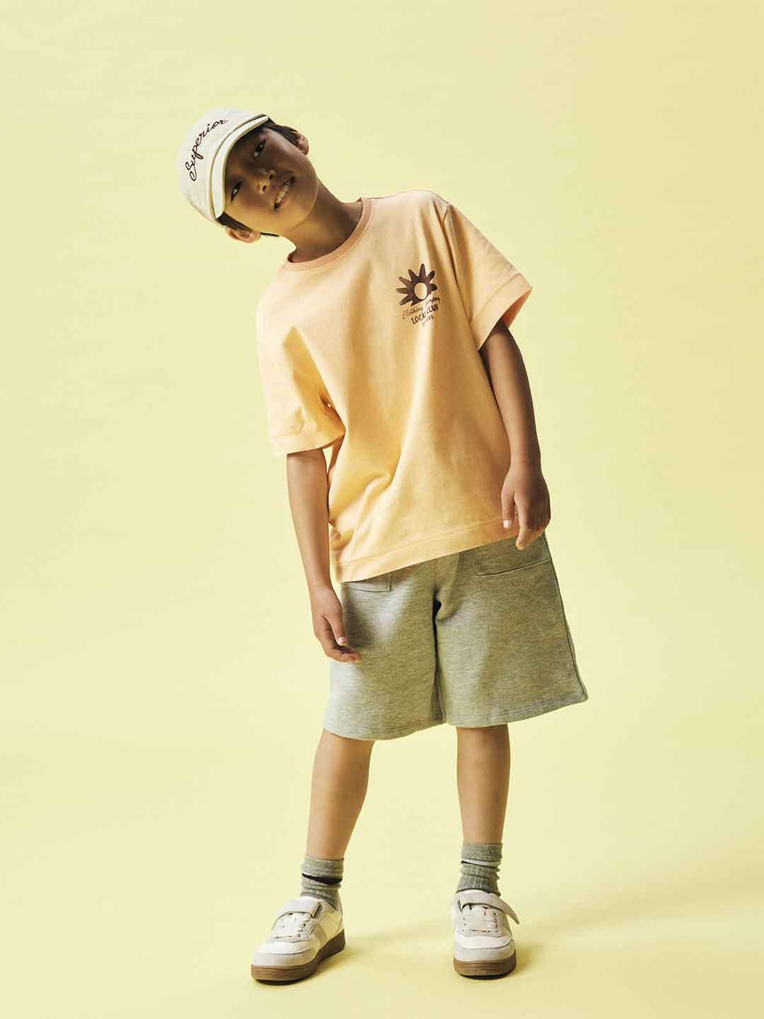 Name It t-shirt kids arancio con stampa 13254610 ARANCIO NAME IT 