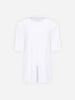 Silence Twisty t-shirt bianco con spalline
