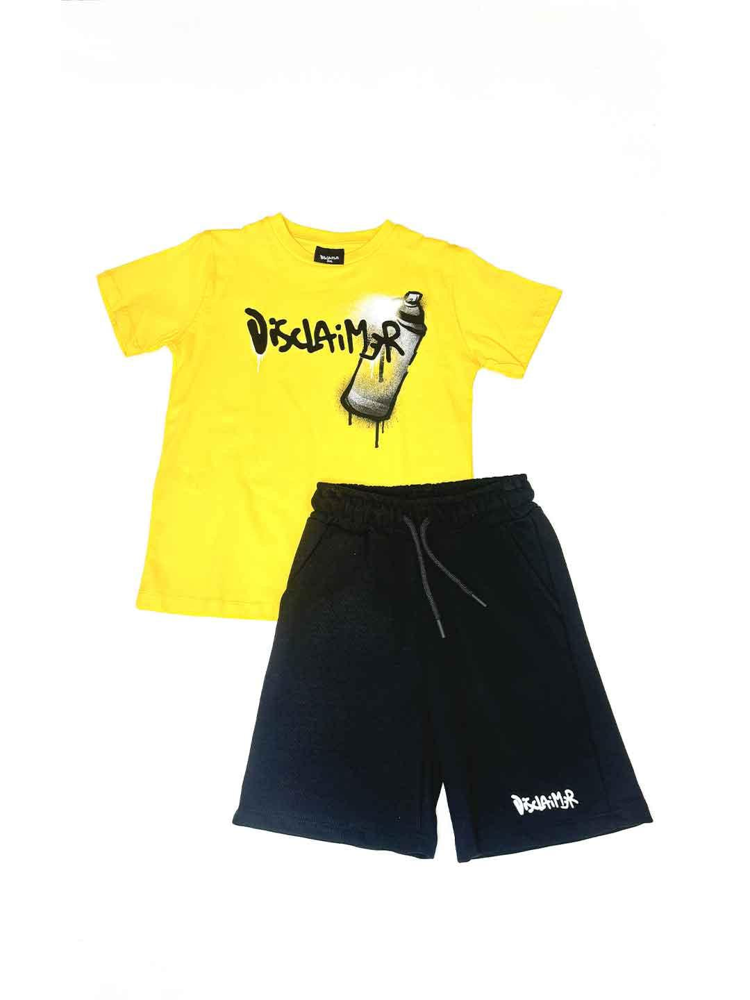 Disclaimer coordinato kids giallo 58475 GIALLO DISCLAIMER 