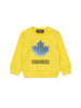 Dsquared 2 felpa kids giallo