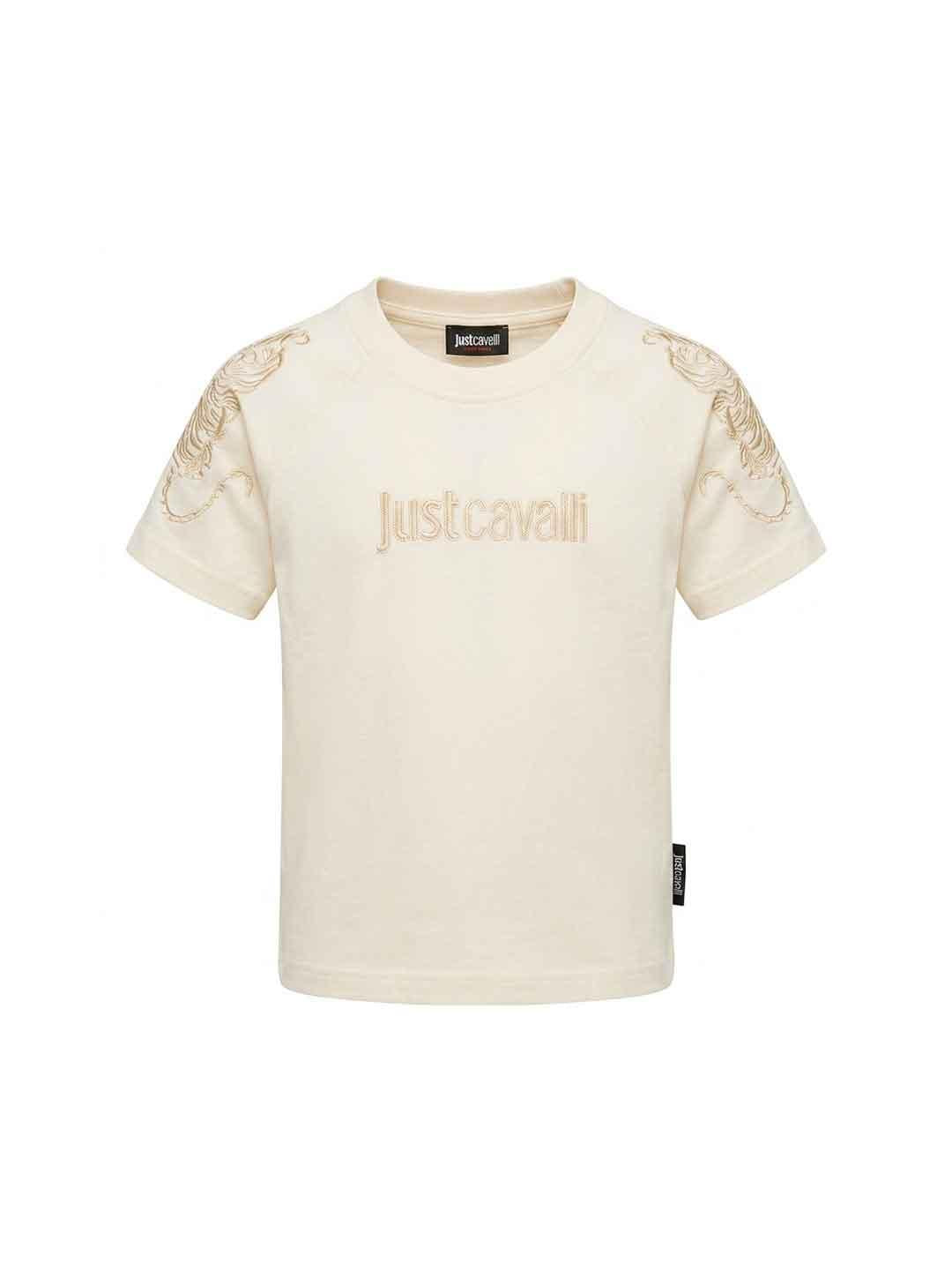 Just Cavalli t-shirt kids panna 2-6 anni 26133 PANNA JUST CAVALLI 
