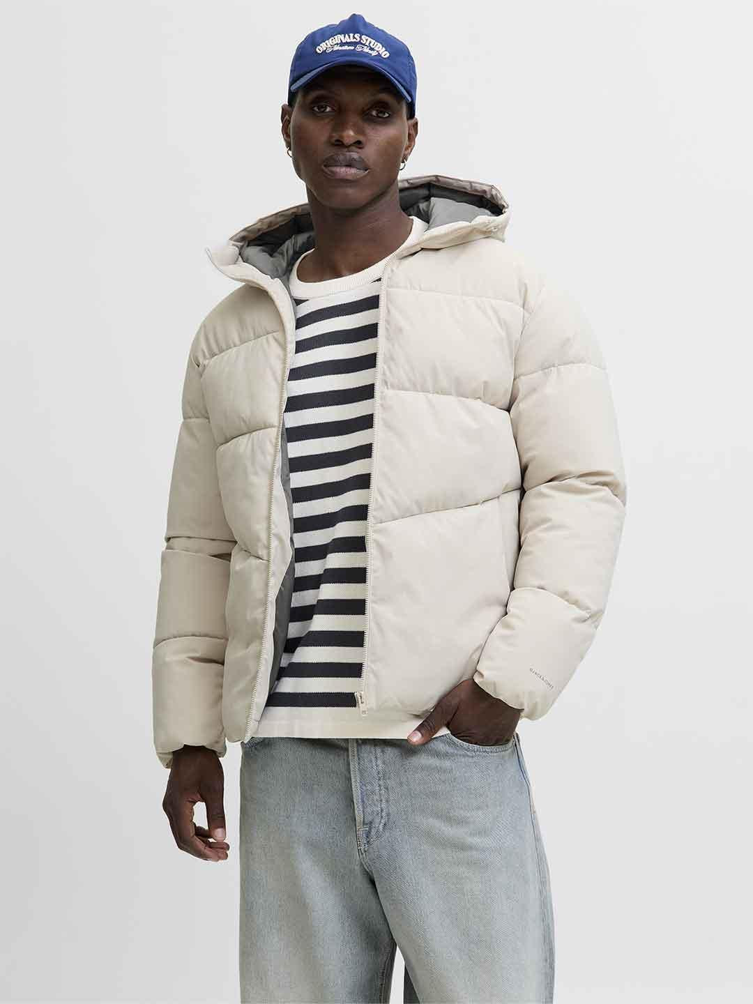 Jack & Jones giubbino panna 12283517 PANNA JACK & JONES 