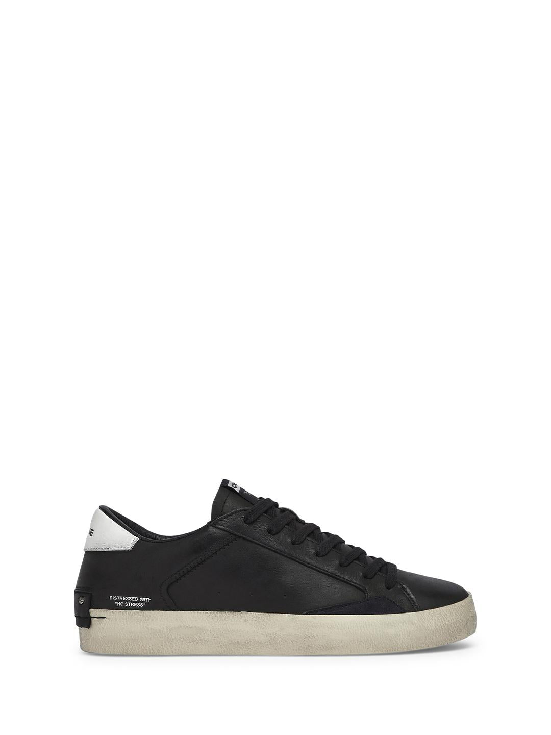 Crime Distressed sneakers nero 18000 NERO CRIME 