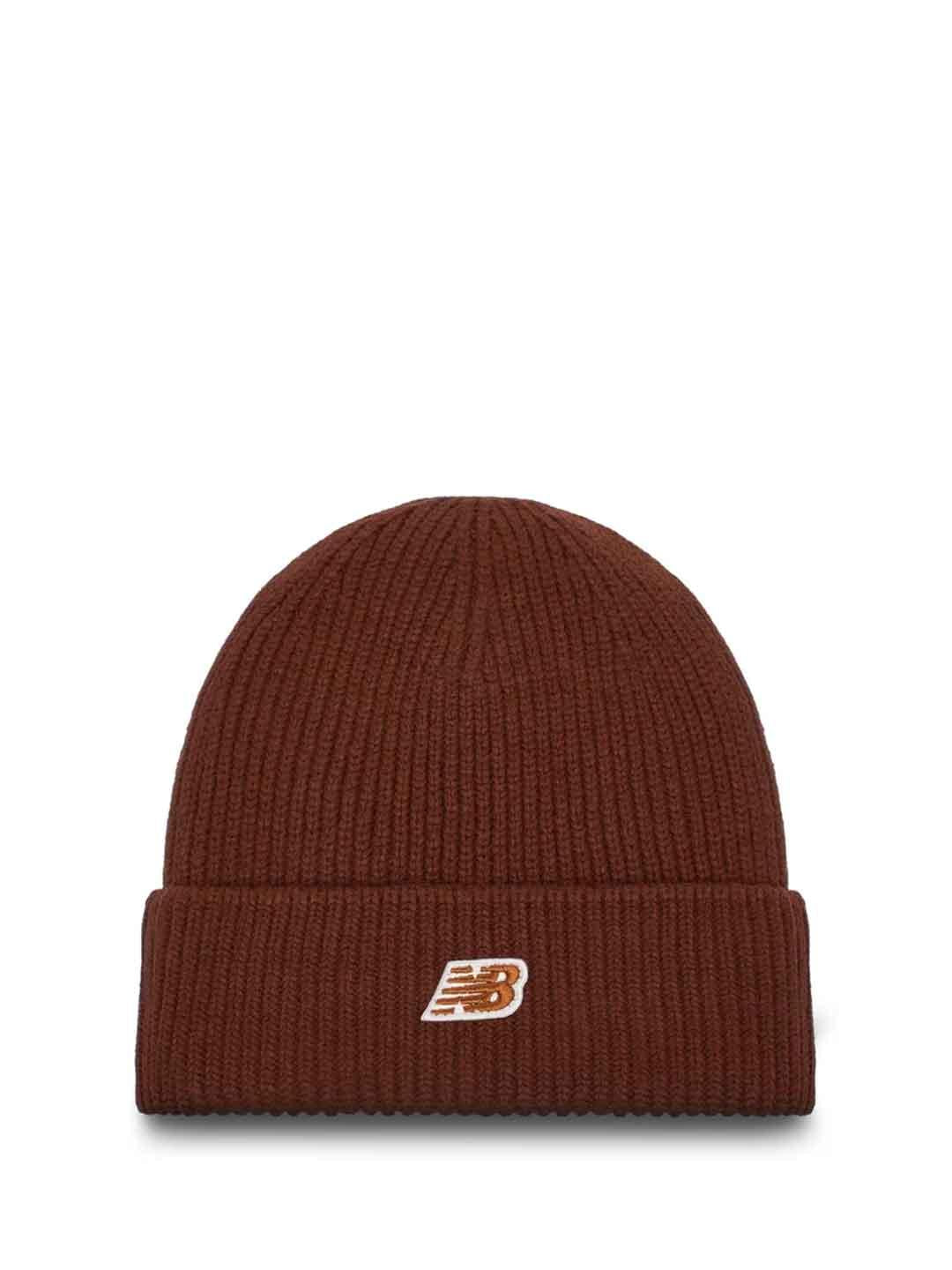New Balance cappello marrone a costine LAH53008 MARRONE NEW BALANCE 
