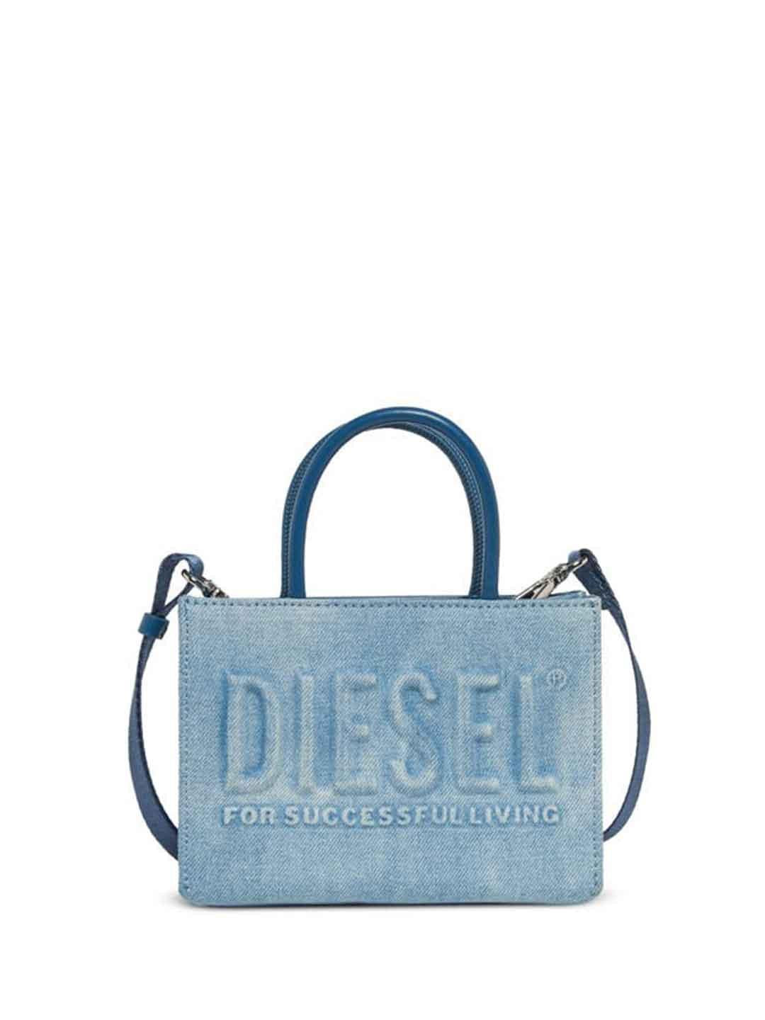 Diesel 3D borsa in jeans mini J02529 P1730 JEANS DIESEL 