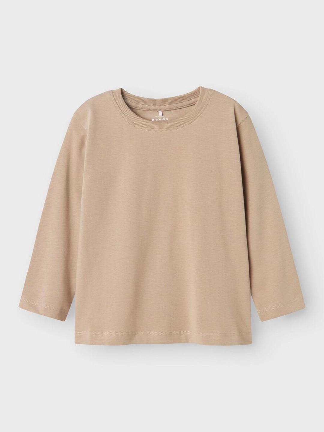 Name It maglia kids beige basic<BR/> 13232312 BEIGE NAME IT 