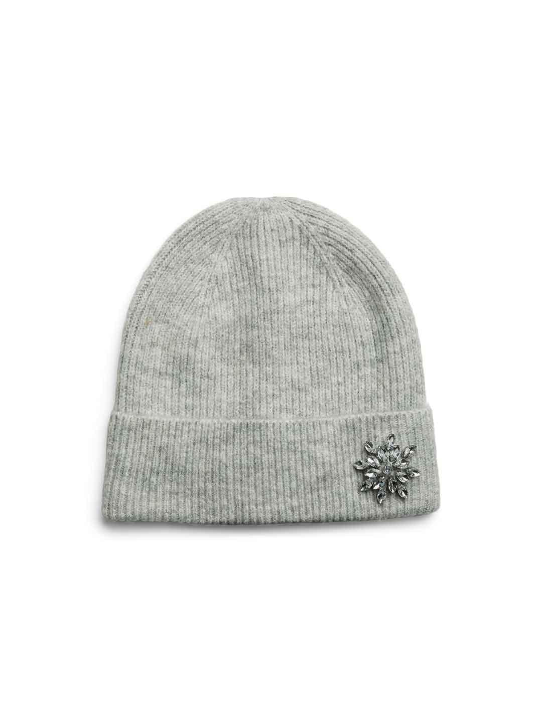 Pieces cappello grigio 17160007 GRIGIO PIECES 