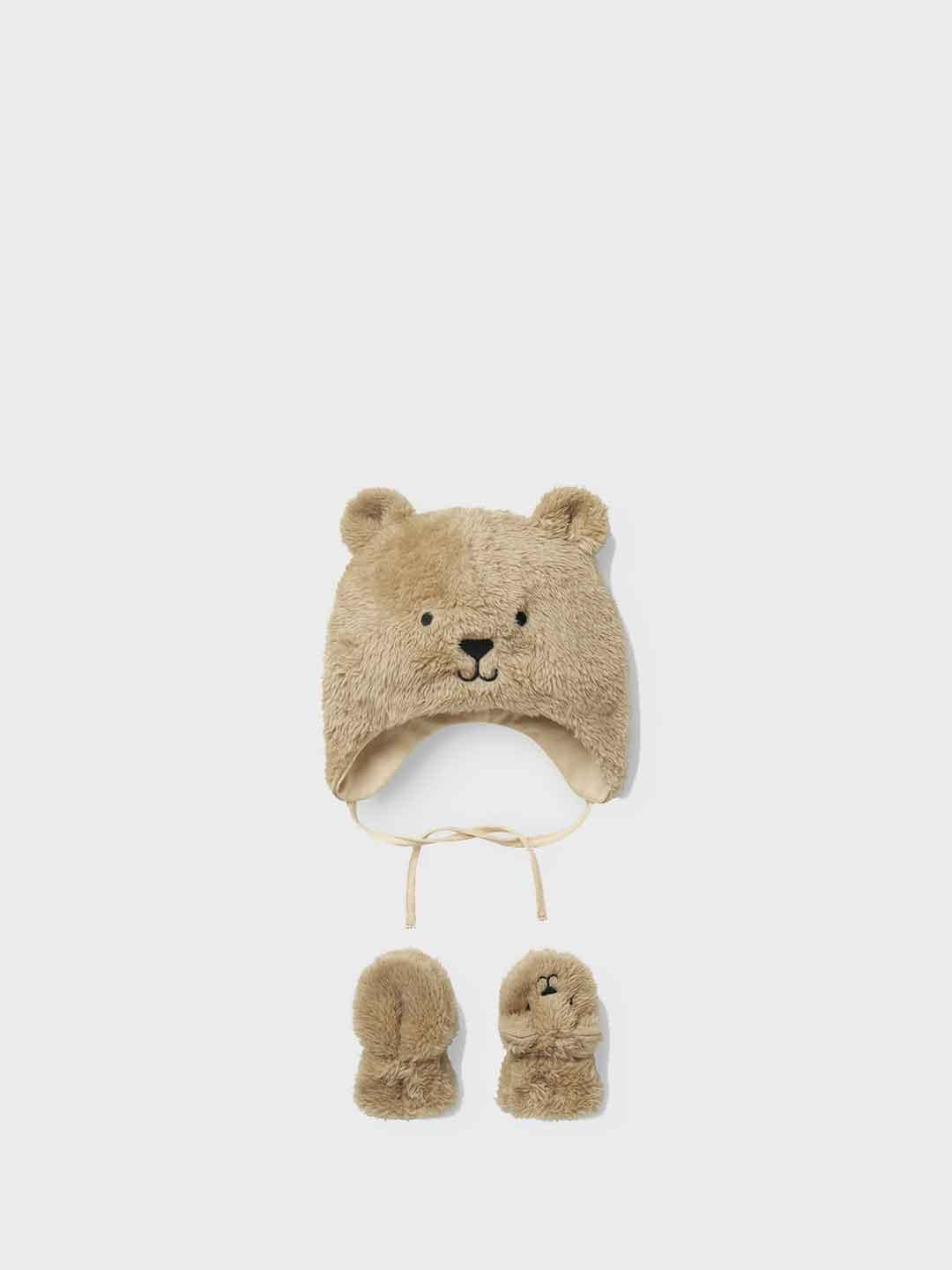 Name It kids beige set guanti e cappello 13245289 BEIGE NAME IT 