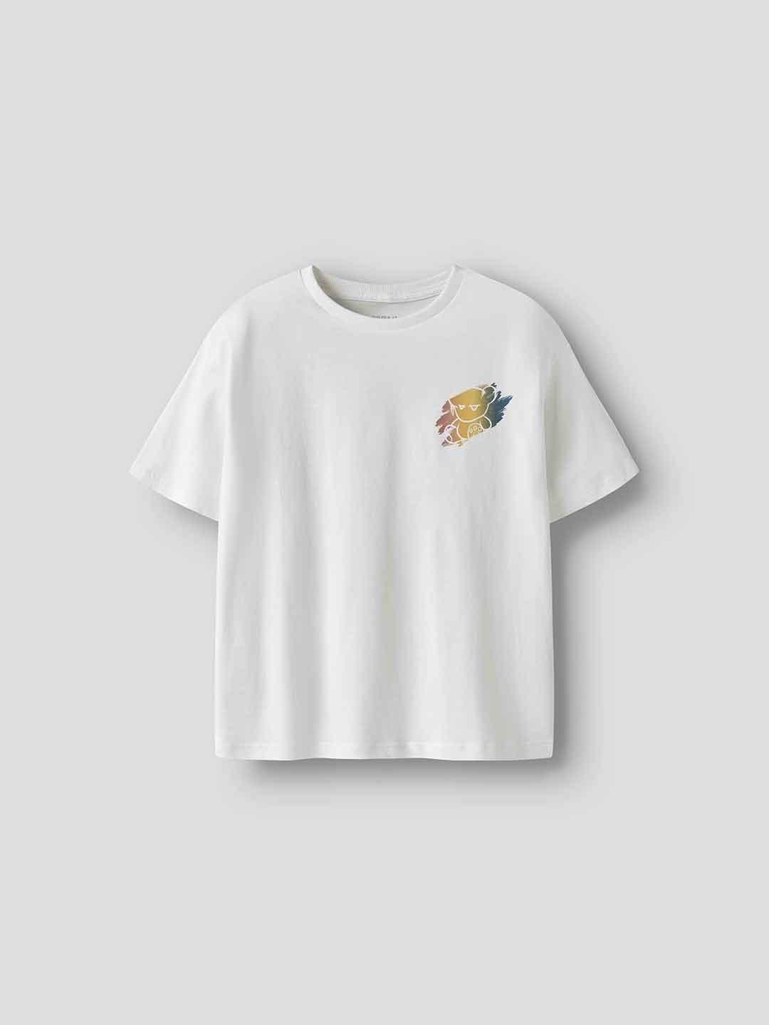 Name It t-shirt kids bianco con stampa orsetto - €15.00