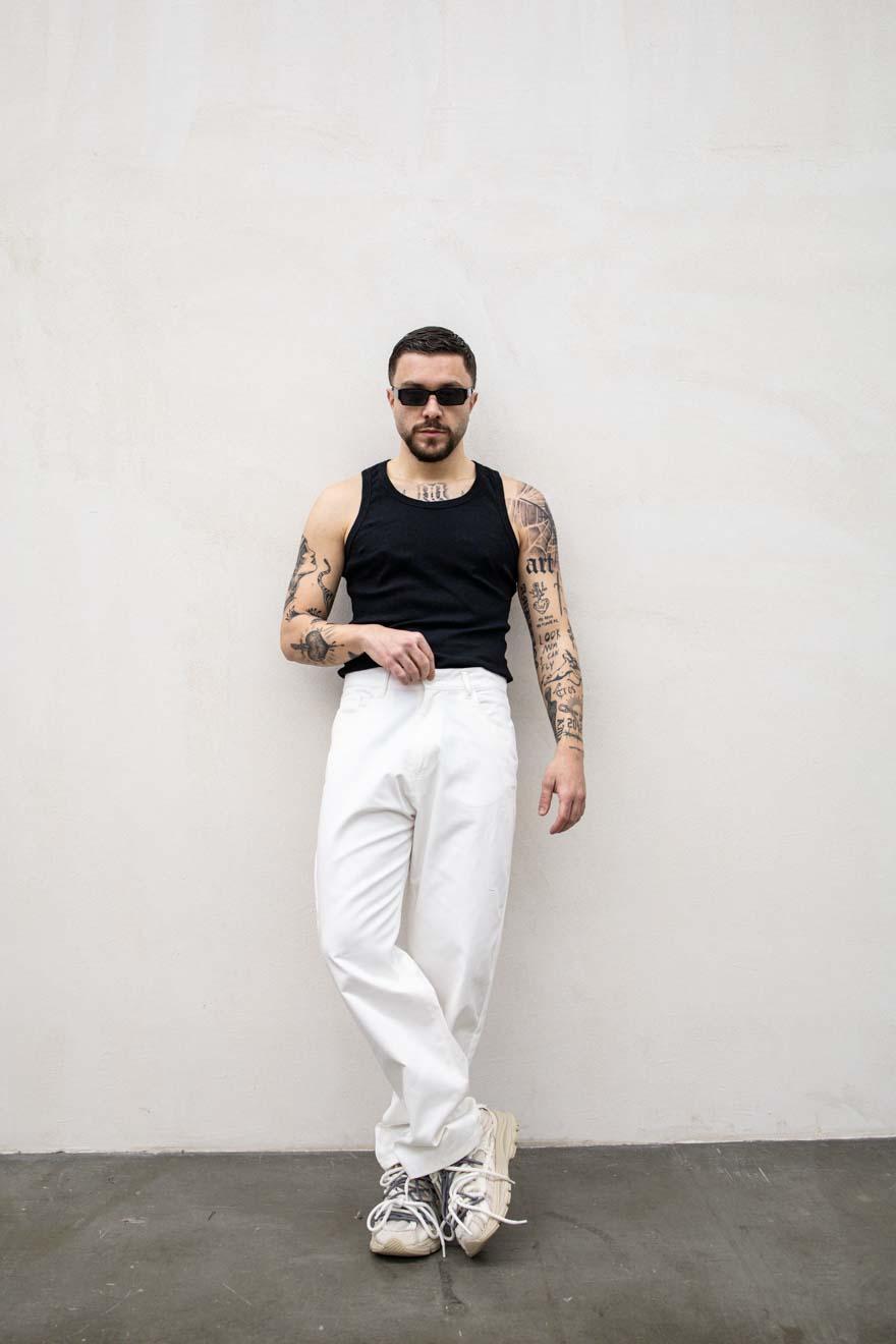 Tokyo pantaloni bianco TKN015 BIANCO TOKYO 