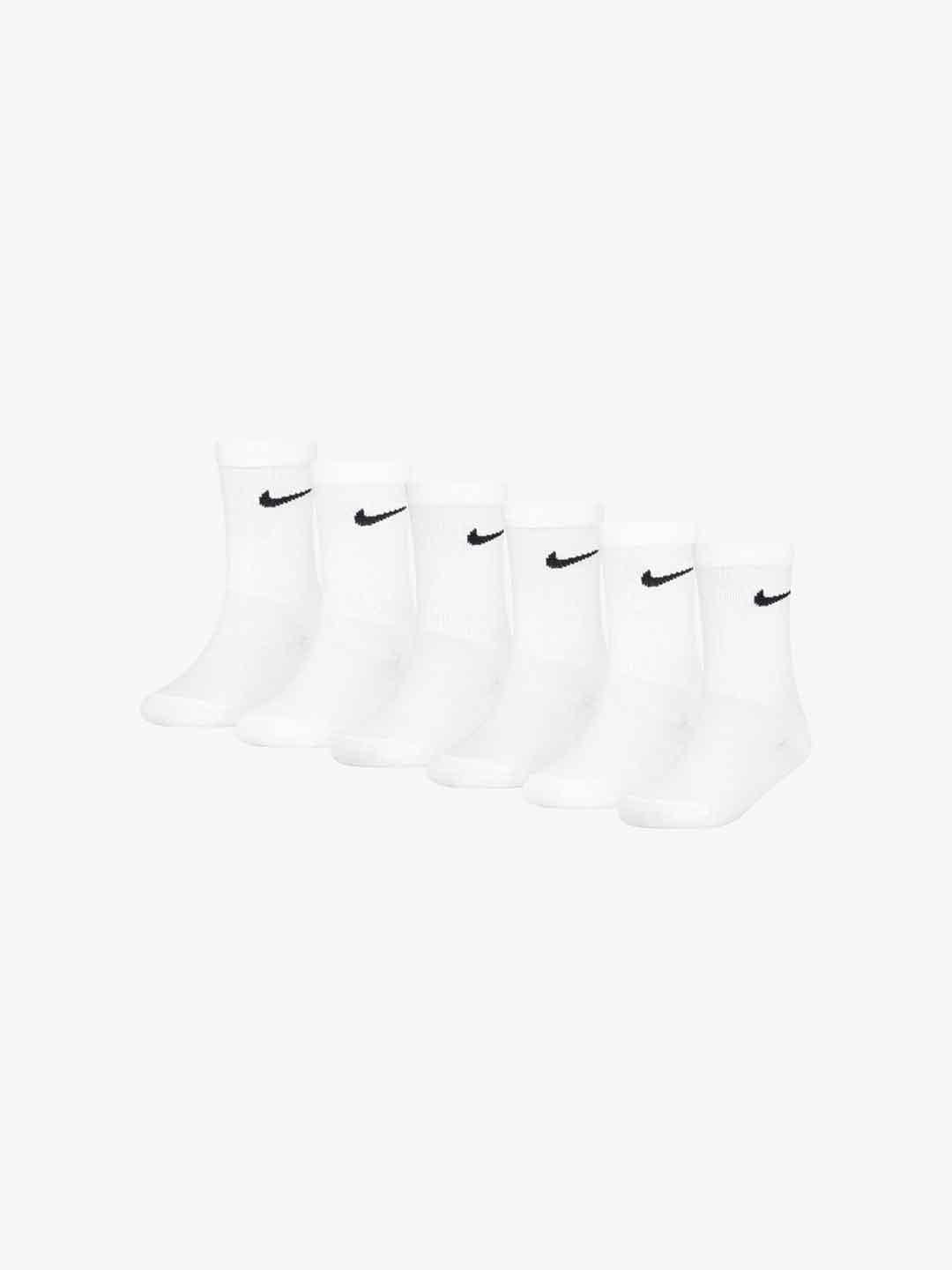 Nike calzini kids bianco set da 3 paia 23-27 RN0027 001 BIANCO NIKE 