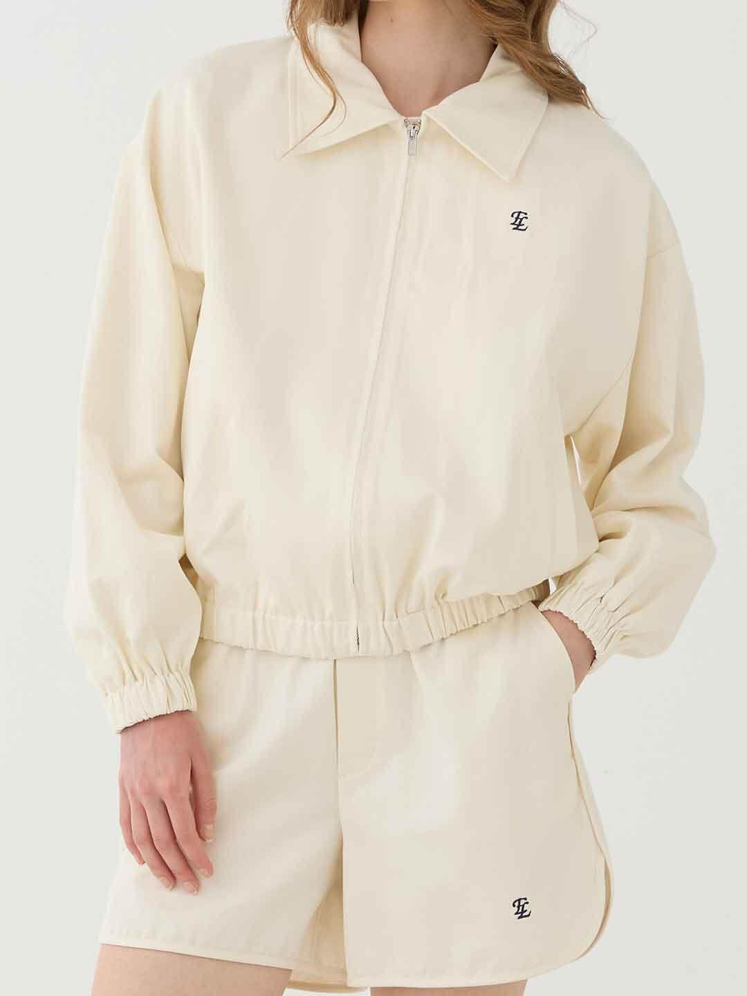 Eleh giubbino panna con ricamo SS260387 PANNA ELEH 