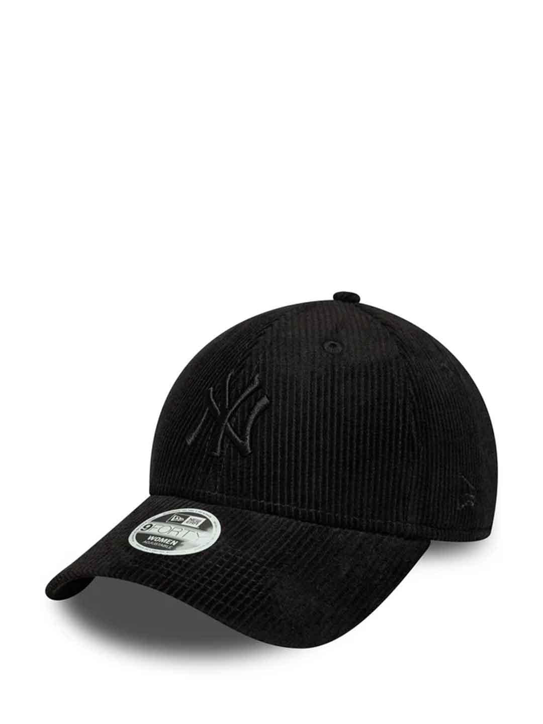 New Era 9FORTY cappello nero a costine 60691365 NERO NEW ERA 