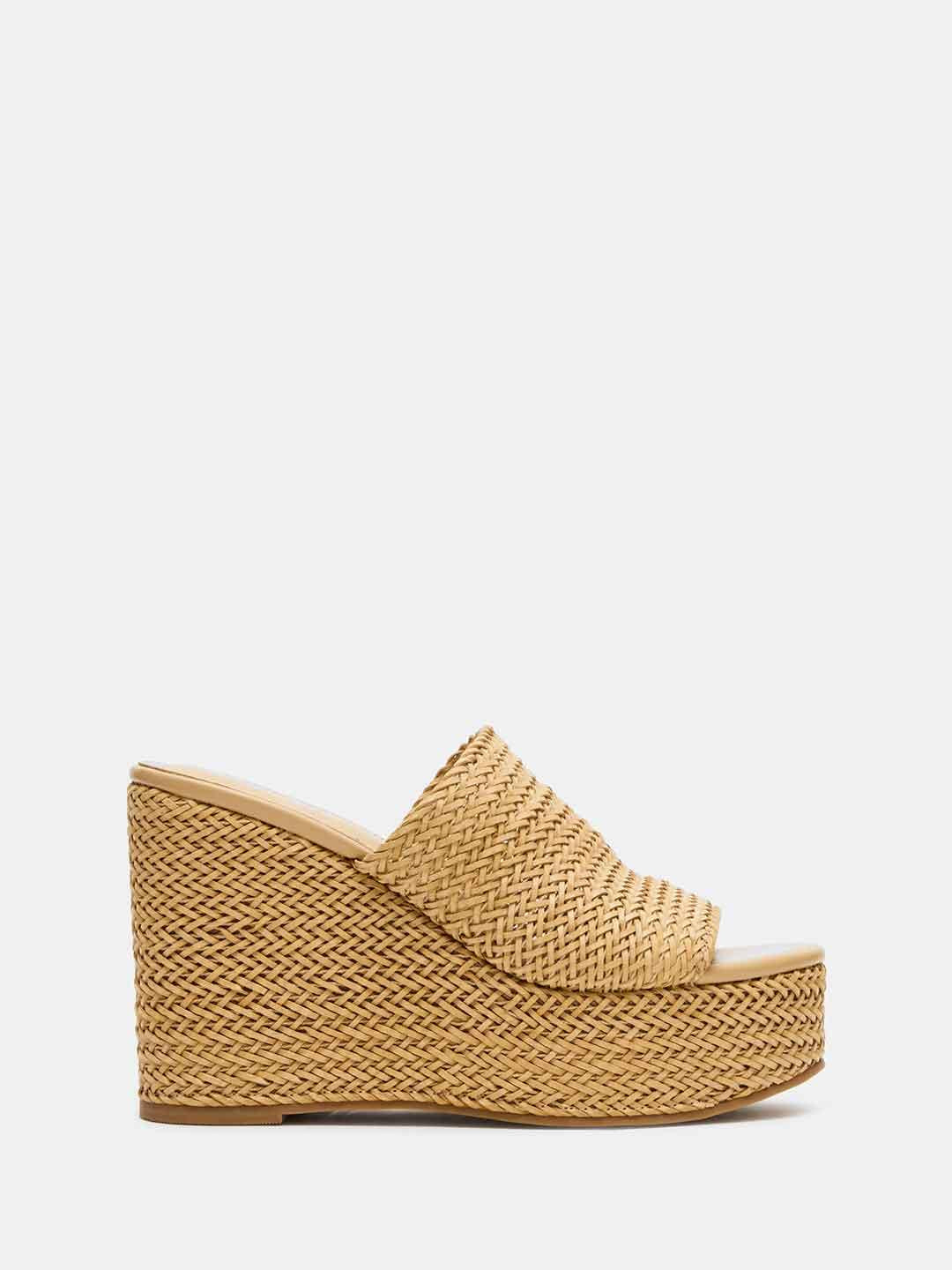 Steve Madden Cassi sabot beige in rafia CASSI LT BEIGE STEVE MADDEN 