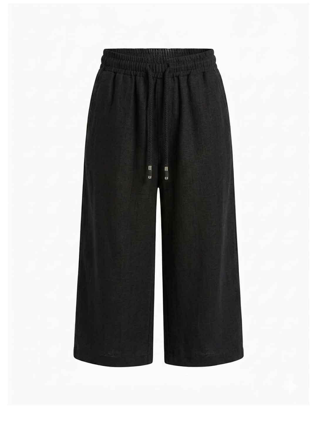 Louis Dieudonne' pantaloni kids nero in lino PANT NERO LOUIS DIEUDONNE' 