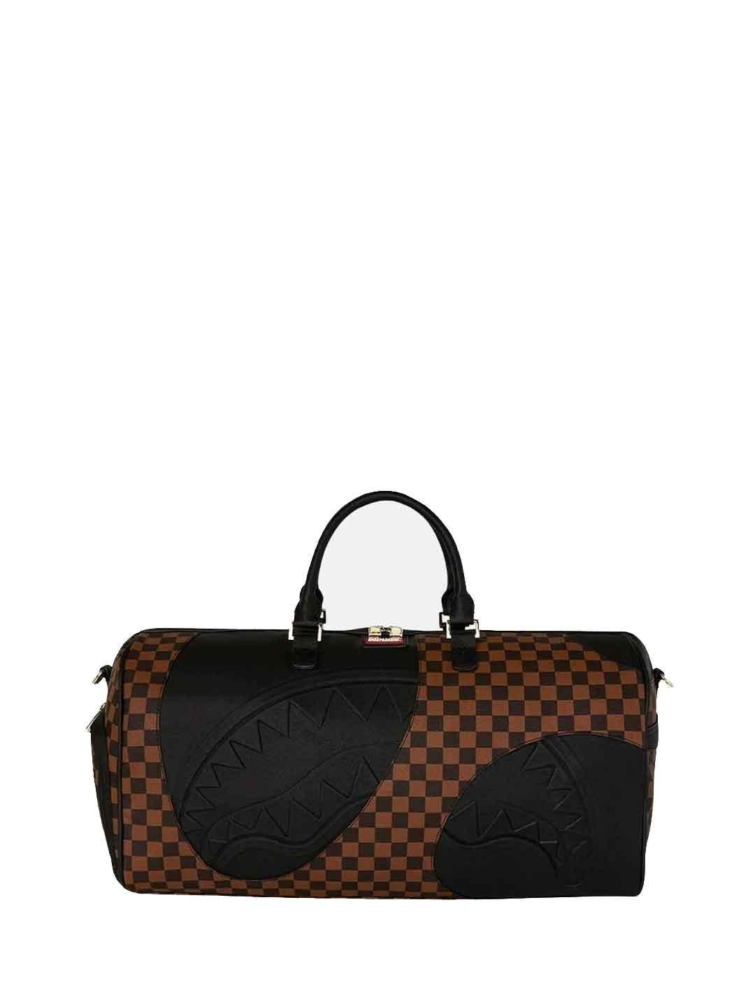 Sprayground Jetstream Brown Duffle borsone marrone 910D8285NSZ MARRONE SPRAYGROUND 