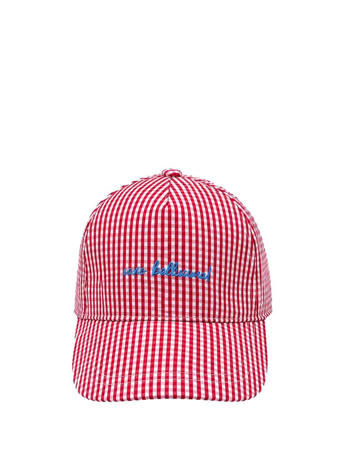 Vicolo cappello kids rosso a quadri 3146CAP00419 ROSSO VICOLO 